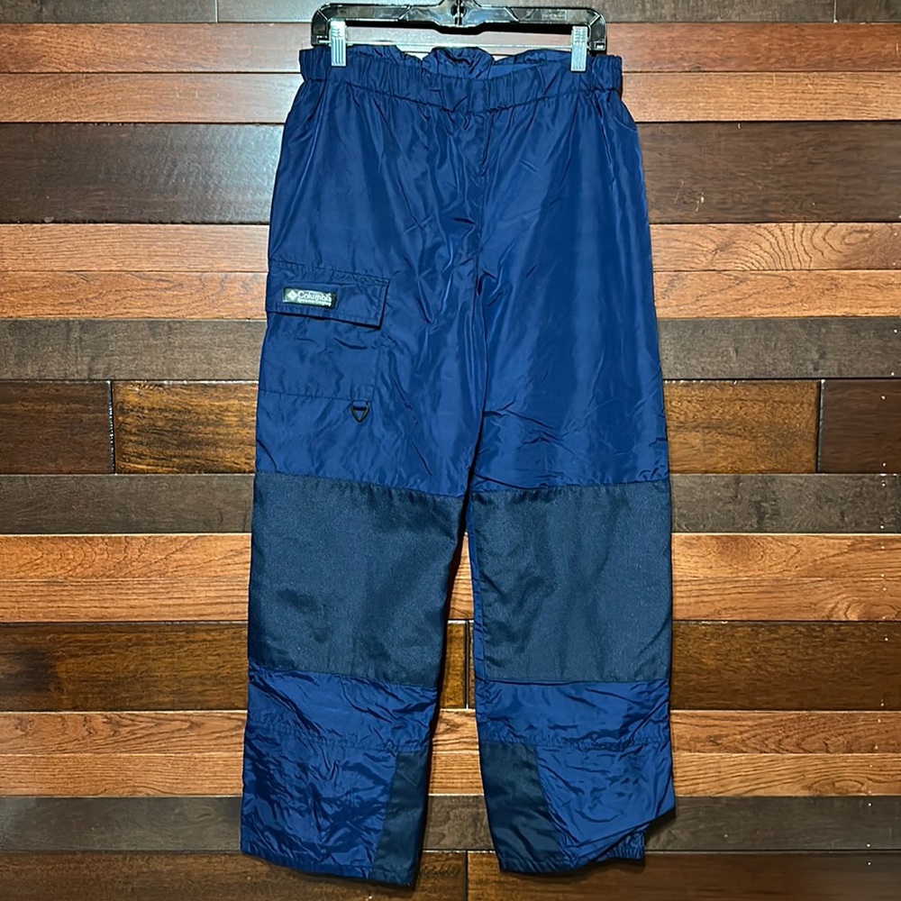 Columbia Navy Blue and Black Lightweight Snow/ Ski Pants